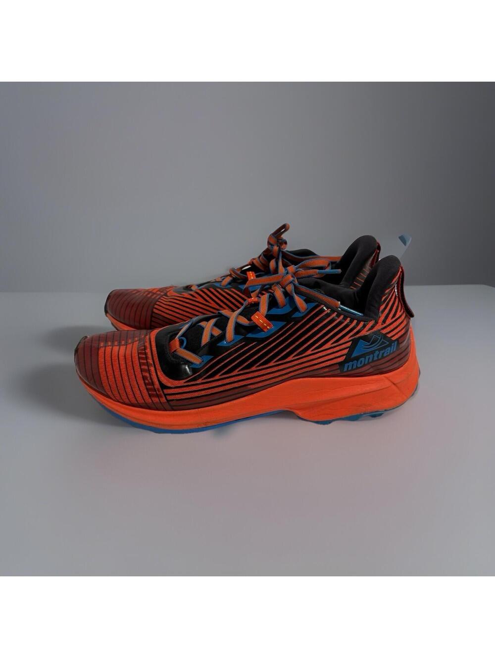 Columbia Men's Montrail Trinity AG Trail Running Shoes Red Quartz Black Size 12